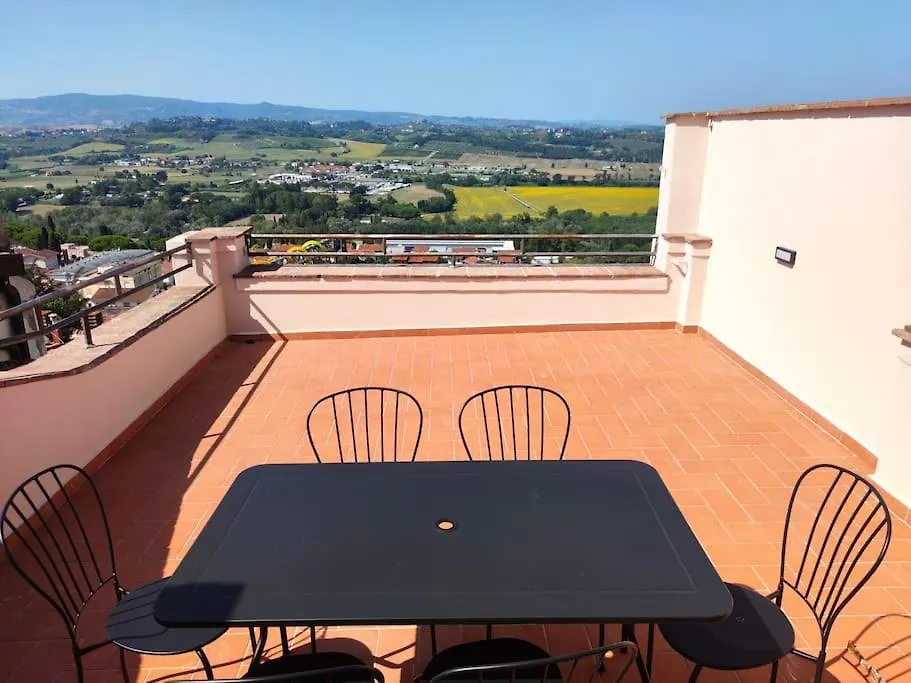 La Grande Terrazza, Centro Borgo Apartment Peccioli